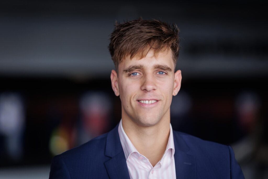 Portretfoto van Arjan Spruijt