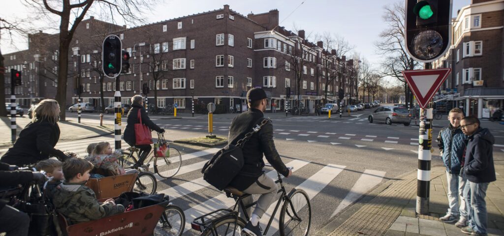 Slimme verkeerslichten in amsterdam