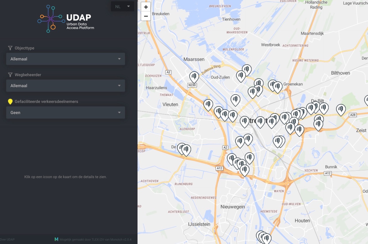 Schermafbeelding van UDAP